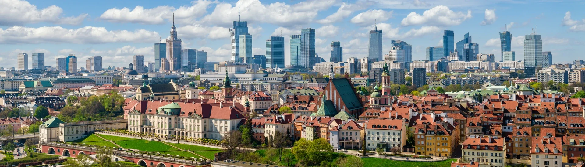 panorama Warszawy